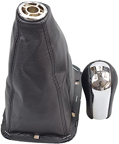 Soufflet de levier de vitesse en cuir pour coffre de voiture T=oyota pour Avensis T25 MK2 II 2003 2004 2005 2006 2007 2008 2009 (paire de 5 vitesses)