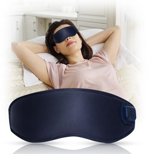 BRZSACR USB Wireless Heating Massage Sleep Eye mask, containing Graphene Professional Heating Eye mask, can Alleviate Eye Swelling, wheatgrain Swelling, and Dry Eye Syndrome.