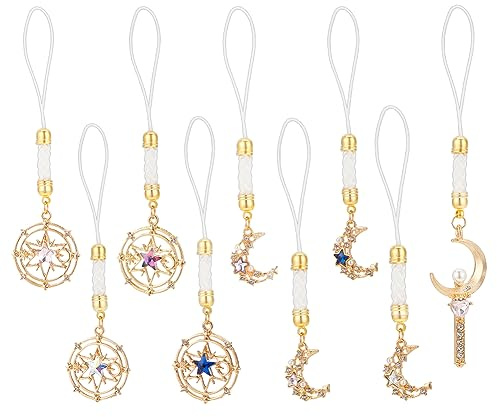 BENECREAT Smartphone Charms, Cute Keychain Lanyard String Fashion Straps Decor Lanyards for Phone Cases
