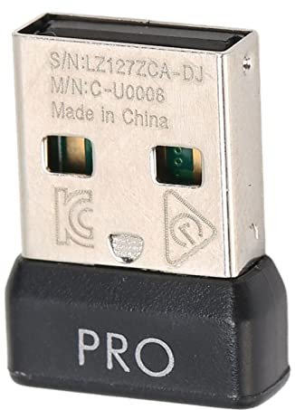 Receptor de Mouse Inalámbrico 2.4G, Receptor de Mouse USB Fácil de Reemplazar, Mini Receptor Portátil, Receptor USB Inalámbrico Adecuado para G Pro