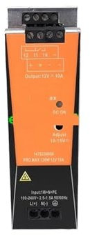 GTGFCSP Fuente de alimentación conmutada monofásica for Carril DIN, 120 W, 12 V, 10 A, 1478230000