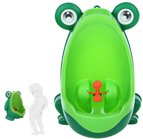 Urinoir de pot pour garçons, grenouille mignonne, urinoir d'apprentissage de la propreté pour garçons, toilettes d'apprentissage de la propreté debout, accessoires d'apprentissage de la propreté pour