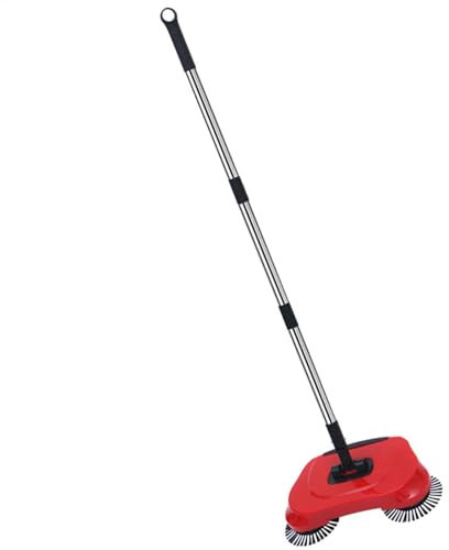 Spazzatrice per tappeti, pulitore per spazzatrice per tappeti | scopa a pelo di animali non elettrica | scopa con manico regolabile, scopa domestica per superfici in legno duro, parquet, laminati