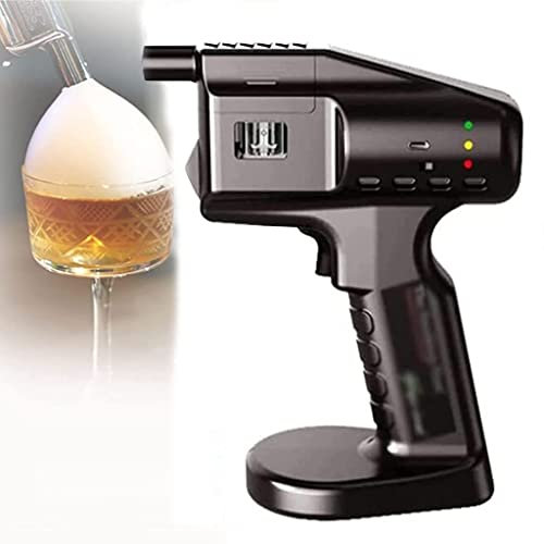 YXYLJOZ Smoke Bubble Gun Cocktail Smoke Infuser Cold Smoke Generator USB Powered Handheld Kitchen Food Smoker Machine for Drinks Food Steak