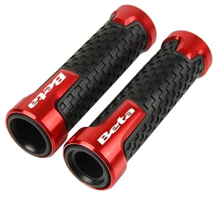 manopole per moto Per Beta Evo 250 300 80 Junior Senior RR 125 200 350 390 430 450 480 2T SM 4T LC 50 Enduro Manopole Per Manubrio Moto(Red)