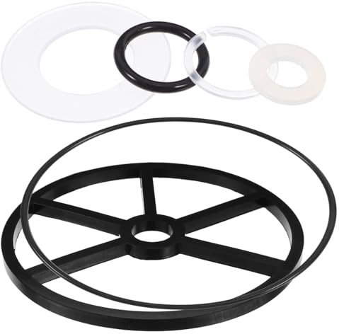 FUTUREORYY Juego de Juntas Tóricas para Válvula Filtro Piscina ½ Pulgada 6 Piezas, Repuesto Compatible para Mantenimiento Filtro Piscina, Sellado Hermético para Sistemas de Filtración Exterior