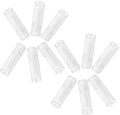 Hoement Kit 12pcs D'outils pour Lentilles de Contact en Silicone avec Ventouse Creuse et Boîte de Rangement Portable pour Usage Quotidien et Retrait Sécurisé
