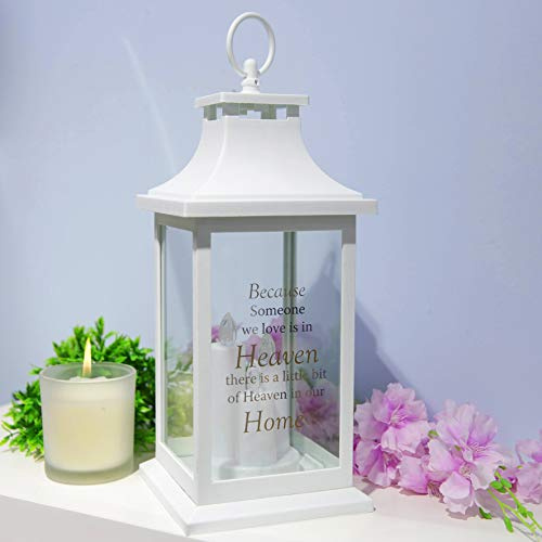 Thoughts of You Memorial LanternHeaven in Our Home 3 Led Candle Battery Op
