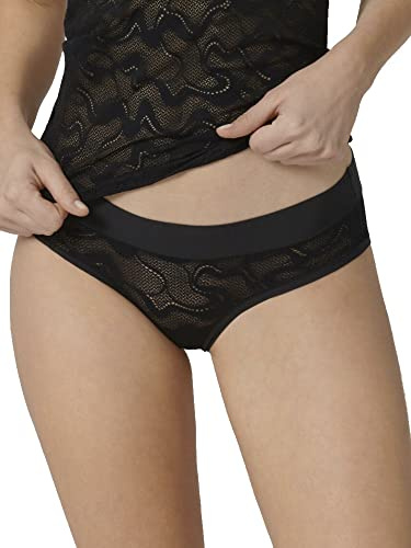 Sloggi Dam Go Allround Lace Hipster Trosor, svart, one size