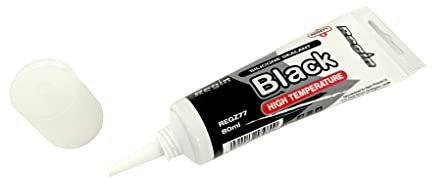 Regin High Temperature Silicone Sealant Black 80ml Tube REGZ77