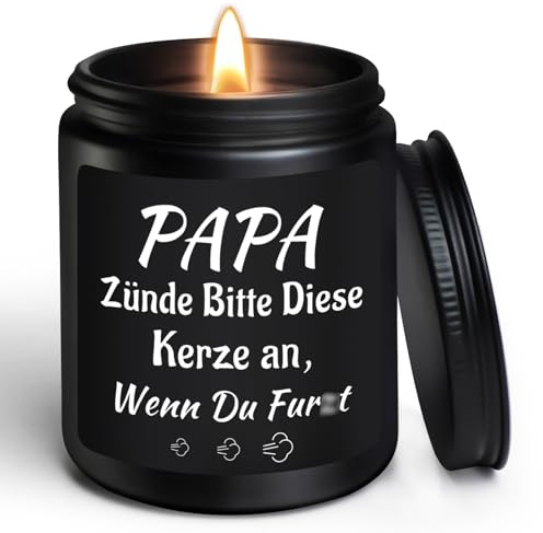 Vatertag Geschenk für Papa, Vatertagsgeschenk, Geburtstagsgeschenk für Papa, Geschenke für Vater, Vatertag Kerze Geschenk, Papas Duftkerze