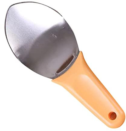 Mango Slicer Portable Mango Cutter Stainless Steel Splitter with Non-Slip Handle - Easy to Split & Peel Mango