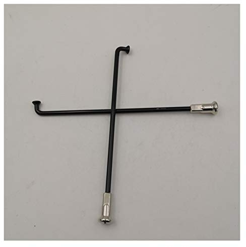Fahrrad Speichen und Nippel 48 Stück viel Durchmesser 4.0mm J-Biegung Schwarze Farbe Motobike Speichen Material 304 Edelstahl Rundkörper Motocycle-Speichen Mit Speichen Nippel ( Color : Length 140mm )