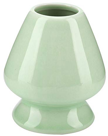 Jerliflyer Support de Fouet Matcha, Porte-fouet, Traditionnel Accessoires Authentiques Japonais Pour la Cérémonie du Vert Matcha Chasen En Bambou(vert)