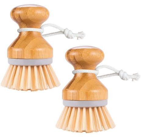 2 spazzole per lavare i piatti, spazzola per lavare il legno, spazzola per la pulizia delle verdure, lavastoviglie da cucina, spazzola creativa a forma di fungo per pulire piatti, pentole