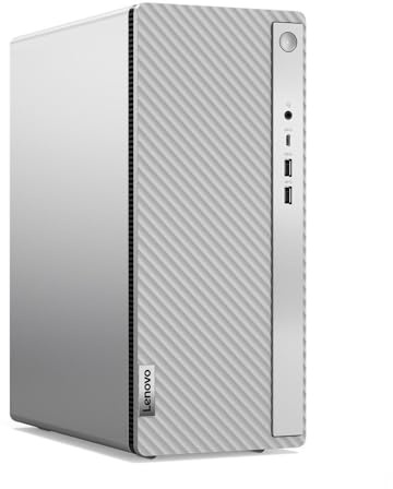Lenovo IdeaCentre 5 Gen 8 - Desktop (Processore Intel Core i5-13400, 512GB SSD, RAM 2x8GB, WiFi 6, Windows 11 Home) Tastiera e Mouse USB (Black) - Cloud Grey, 16 GB, 512 GB