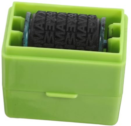ROMISBABA Roller Garbled Seal for Privacy Ink Roller Stamp Office Stamps Address Covers Identity Protection for Confidential