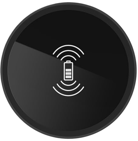 Caricabatterie senza fili invisibile - Ricarica per smartphone integrato | Caricabatterie wireless da ufficio, di ricarica sotto tavolo, tappetino di ricarica per scrivania senza fili per