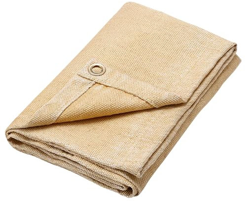 CLIUNT Couverture de Soudage Ignifuge, Couverture de Soudage Robuste 1,2 x 1,8 m, Couverture de protection en fibre de verre, pour une utilisation domestique, pour la soudure professionnelle et robust