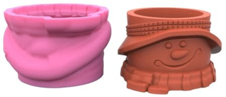 YIGZYCN Moule en silicone pour décoration de table, décoration de table, plâtre, pot de fleurs, moule facile à utiliser