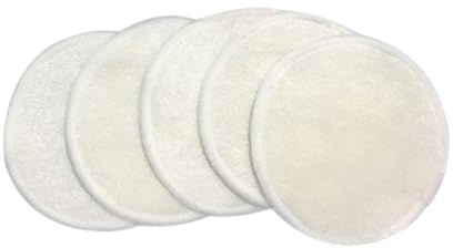 GALPADA 10stücke Bambus Abschminkpads Wiederverwendbar für Make-up-entfernung Gesichtsreinigungspads aus Bambusfasern Pads zur Sanften Hautreinigung