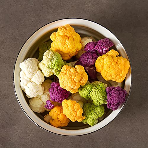 semillas de coliflor - extraño resistente decoración jardín orgánicas, variedades 500pcs