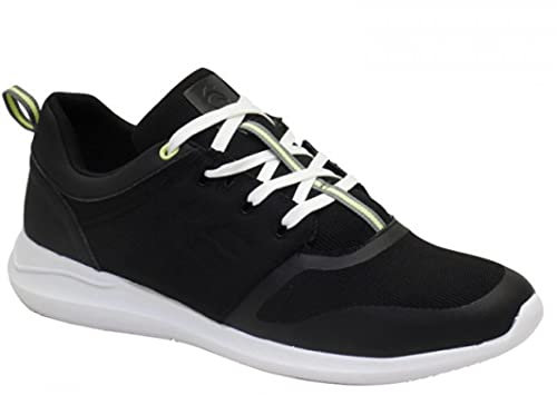 Henselite Ladies HL74 Metro Lawn Bowling Shoes-Color Black-Size 6