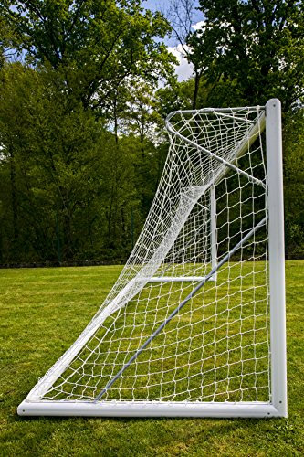 TORNETZ - Fußball - 7.32 x 2.44 x 0.8 x 1.5 m - 4mm - Weiß