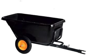 Kelberg ATV Anhänger Quad Rasentraktor Kunststoffwanne Kippbar 400L
