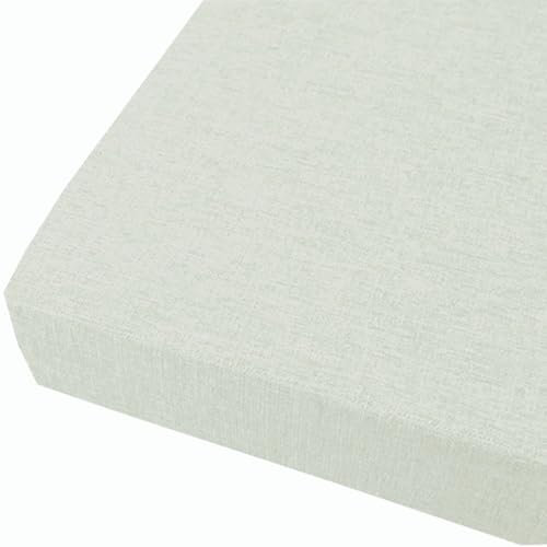 Bankauflage Sitzkissen Bank mit Abnehmbarem Bezug, 5CM Dicke Rutschfestes Bankkissen Outdoor, Sitzpolster Outdoor aus Schaumstoff Polster, Sitzauflage Bank für Garten, Terrasse(#23,165x45x5cm)