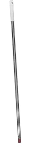 Beavorty Broom Handle Replacement Stainless Steel Plastic Extension Rod for Floor Cleaning Comfortable Grip Compatible with Various Broom Heads for Home Outdoor Use