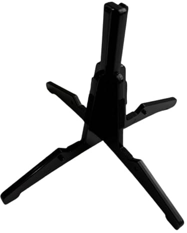 Folpus Klarinettenständer für Oboe Und Flöte, Abnehmbarer Halter Aus Holz, mit Filzpad