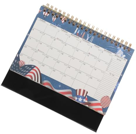 SOIMISS Calendrier de Bureau Papier Support Chevalet Stable Design Esthétique Calendrier Lunaire Chinois pour Enseignants et Bureaux à Domicile