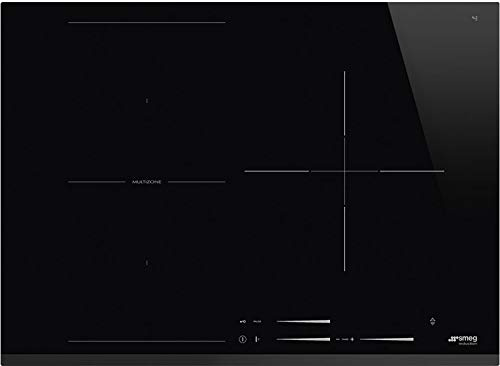 SMEG SI1M7733B, Placa de inducción UNIVERSAL, Black glass