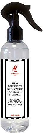 Spray limpiador e higienizante para máscaras y tejidos, 250 ml