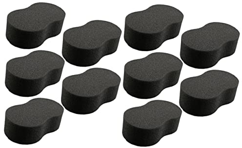 minkissy 10pcs Hair Cutting Neck Duster Sponge Barber Brush for Hair Removal Extendable Detangler Paddle Brush Dusters for Cleaning