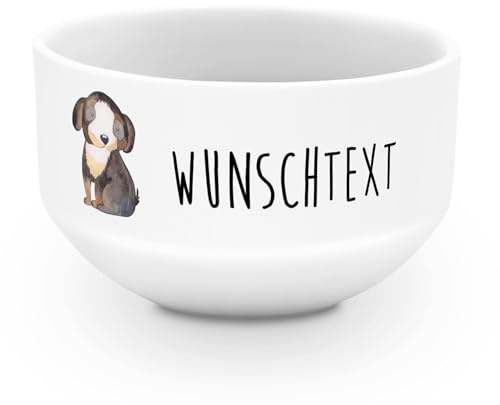Mr. & Mrs. Panda Müslischale Hund Entspannen - Personalisierte Geschenke, Schale Personalisieren, Liebe, Sprüche, Entspannt, Schüssel, Süß, Suppenschüssel, Schüsseln, Müslischüssel