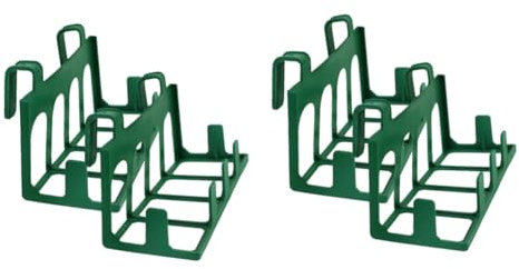 BESPORTBLE 4 Pcs Podium Support De Fleurs Suspendus Cage À Fleurs Fenêtre Pont Planteur Support Floral De Mariage Support Suspendu Pour Balustrades Support De Fleurs De Mariage Support De
