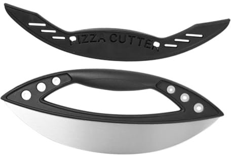 Alipis Cortador De Pizza De Metal Tijeras Pizza De Pp Resistente Cortador De Galletas Para Hornear