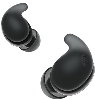 Sony LinkBuds Fit Truly Wireless Noise Canceling Earbud Headphones, Small & Light with Newly Developed Air Fitting Supporters, Black
