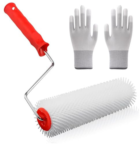 23cm Autolivellante per Pavimenti, Rullo per Pittura Resina, Rullo Pittura Usato per Pavimento Ventilazione Della Vernice