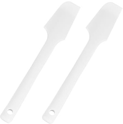 SHOWERORO 2 Pezzi Spatola Silicone Pieghevole Raschietto Per Pasta Di Fagioli Zuccherata Spalma Crema