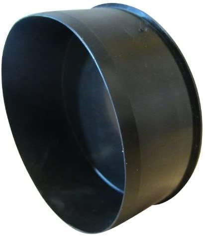 Doubleyou Geovlies & Baustoffe | Accessoires de drainage Bouchon d'extrémité DN65 | Finition pour systèmes de drainage | Matériau robuste pour une durabilité durable | Idéal pour la maison, le jardin