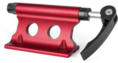 KIXZSAZ Forcella anteriore per mountain bike Morsetto fisso Forcelle per biciclette Supporto da tetto per auto da, Rosso