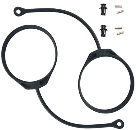 2 Piezas Línea de La Tapa del Tanque de Combustible, Correa de La Tapa Del Tanque de Combustible para Tapa de Depósito de Gasolina, Repuesto Compatible con Jetta Passat A4 A6 A8 y Varios Automóviles