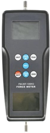 Misuratore di forza digitale, Misuratore di di trazione e spinta digitale 980N FM-207-100K Dinamometro Kgf, Gf, N, Lbf