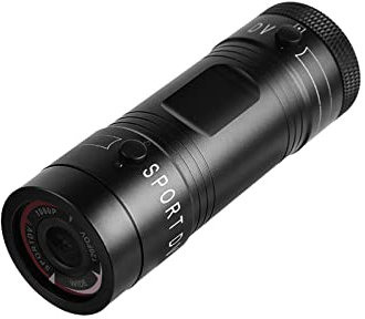Mini Videocamera Sportiva,Full HD 1080P DV Portatile Telecamera, 120°Obiettivo Grandangolare,USB 2.0 Interfaccia,Supporta la Scheda TF ad Alta Capacità,Impermeabile Camera per Bici da Auto Sportiva