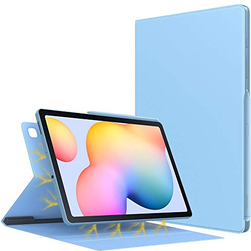 TiMOVO Funda Magnética para Samsung Galaxy Tab S6 Lite 10,4 - Azul Claro | Ligera y Elegante, Con Soporte, Compatible con Auto Activación/Reposo