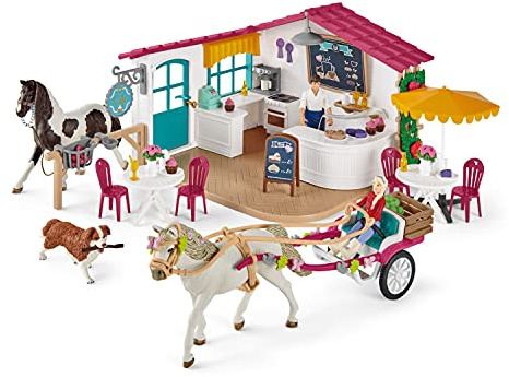 Schleich - Carriage Ride to The Rider Coffee (72158)