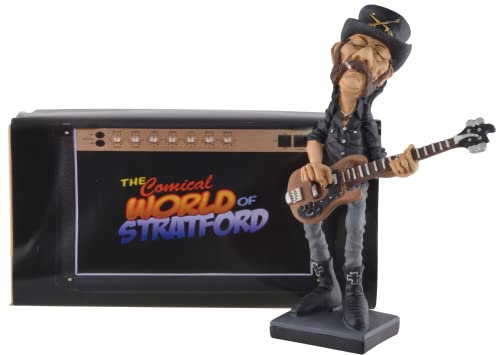 VOGLER Joh. Vogler GmbH Funny Life - Rockstar Lemmy, von der lautesten Band der Welt, Born to lose, live to Win, aus Kunststein, handbemalt, Warren Stratford Kollektion